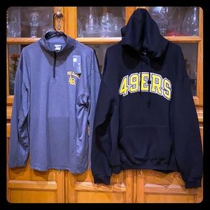 Long Beach state 49ers BNWT 2 for 1 San Francisco